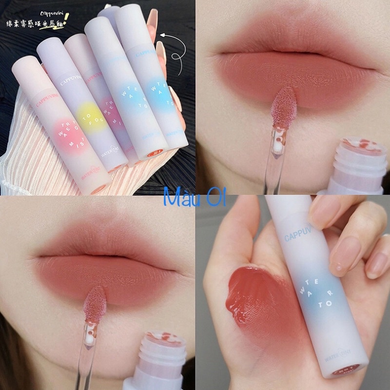 [New] Son Kem Lì Cappuvini Air Mist Delicate And Soft Mềm Mịn Môi