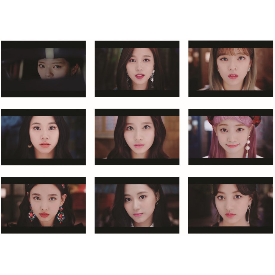 Lomo card 45 ảnh TWICE - MV YES OR YES