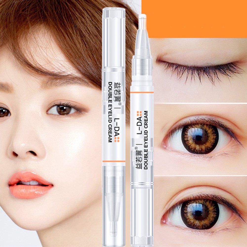 [Hàng mới về] Kem tạo kiểu mắt hai mí chống thấm nước thời trang trang điểm làm đẹp dành cho nữ