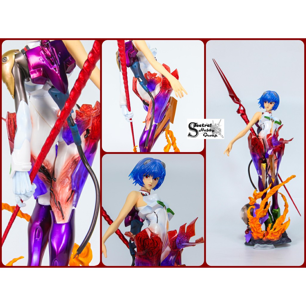 Mô hình nhựa Figure 1/4 EVA Evangelion Ayanami Rei Asuka - Xinhao chất lượng cao