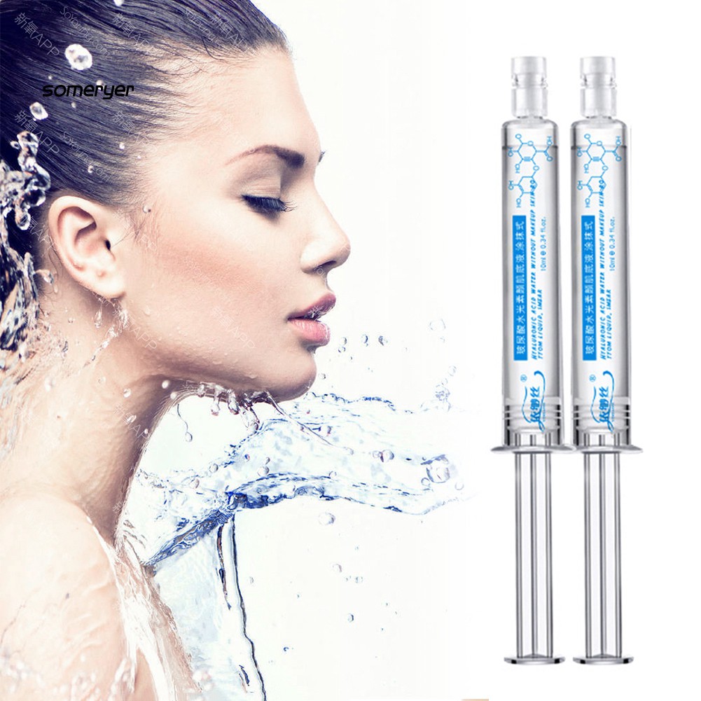 Tuýp 10ml serum tinh chất Hyaluronic Acid hỗ trợ giữ ẩm dưỡng da