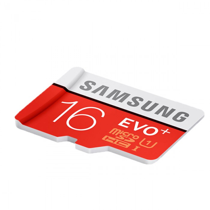 Thẻ nhớ MicroSDHC Samsung Evo Plus 16GB U1 80MB/s - Không Box (Đỏ) - Nhất Tín Computer