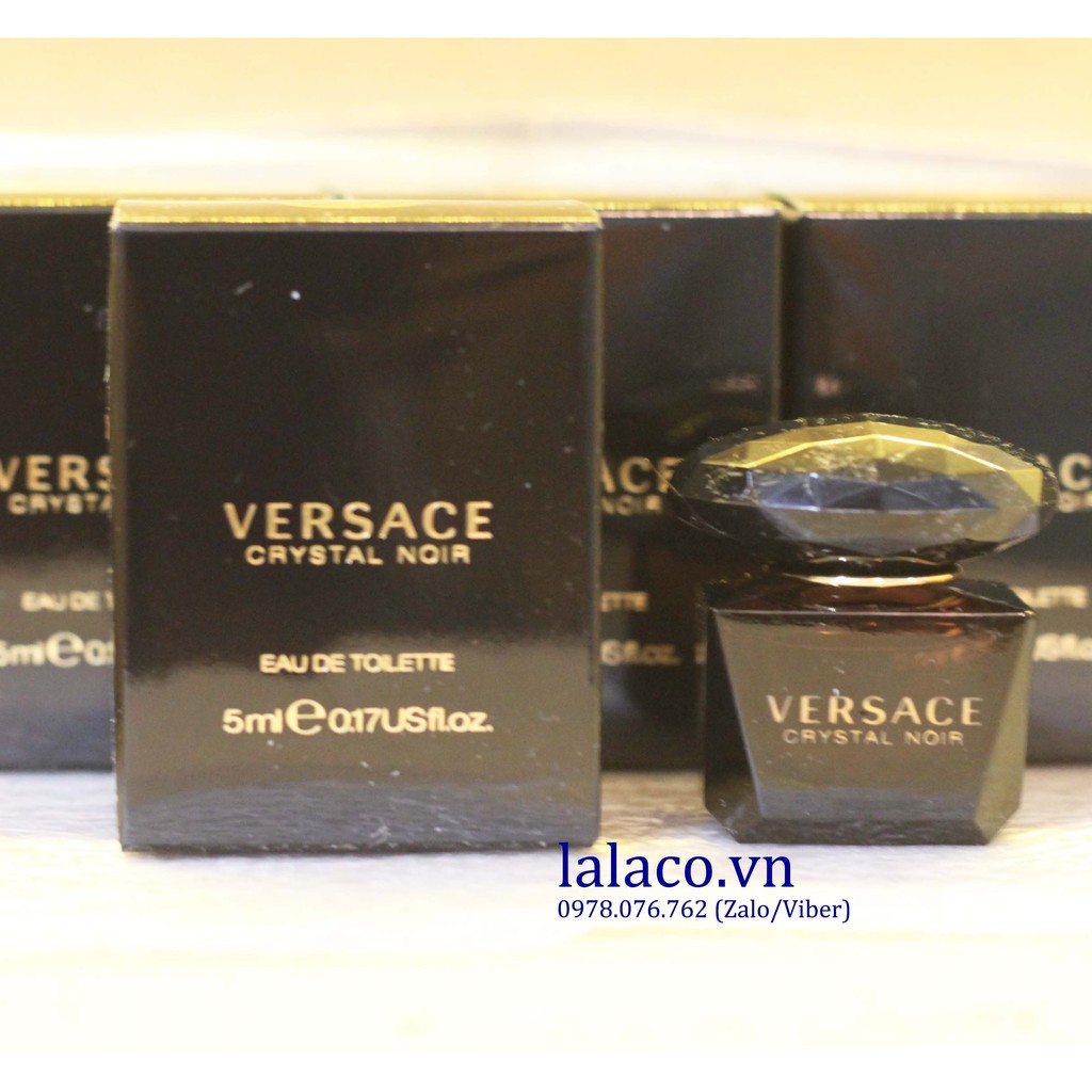 Nước Hoa mini (5ml) Versace Crystal Noir
