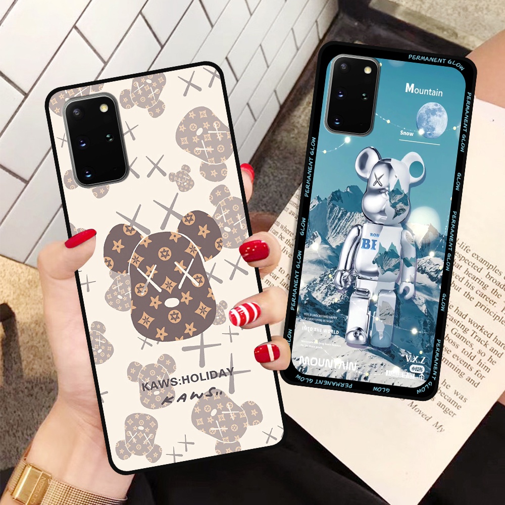 Ốp lưng Samsung S20 / S20 Plus / S20+ / S20 Ultra / S20 FE in hình họa tiết Mountain, Be@rbrick dễ thương (T13 - T18)