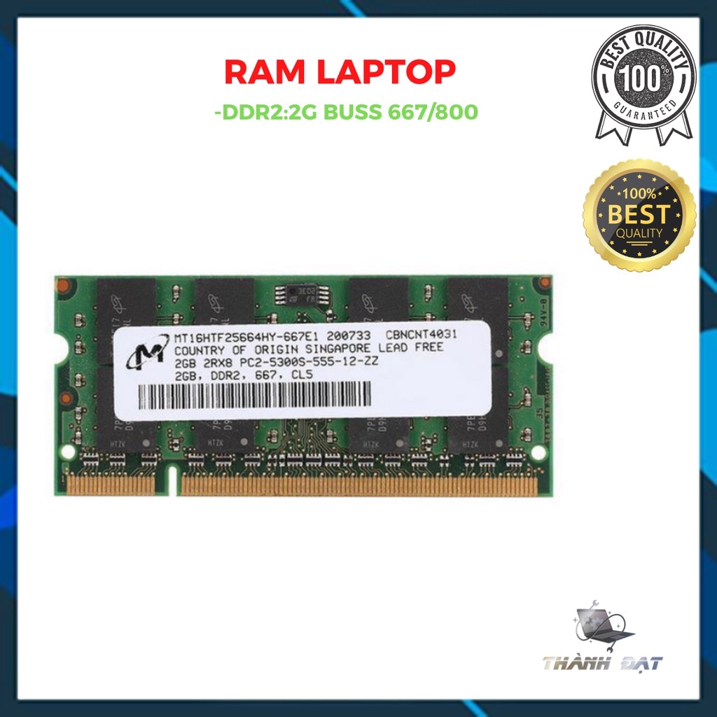 Ram Laptop 1G 2G 4G DDR2 DDR3