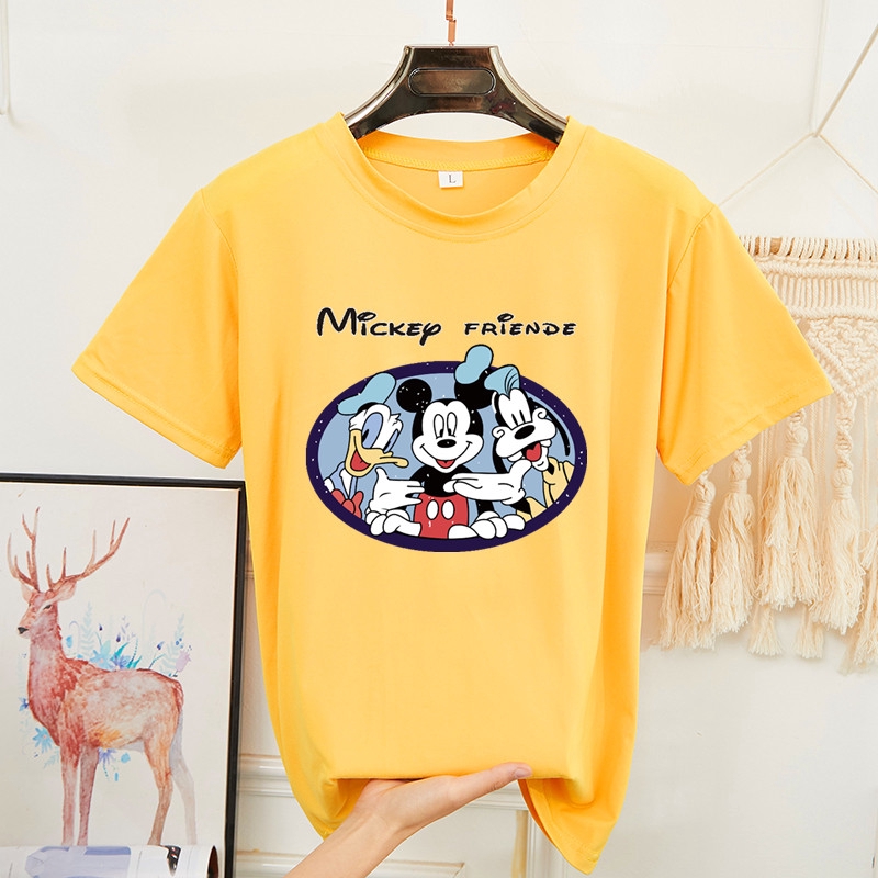 t-shirts new fashion casual loose Mickey print wild summer | BigBuy360 - bigbuy360.vn
