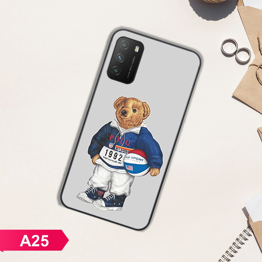 [SALE]ỐP LƯNG XIAOMI POCO M3/REDMI 9T/POCO X3 NFC IN HÌNH CHÚ GẤU CỰC ĐÁNG YÊU