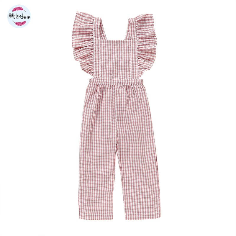 Jumpsuit Mikrdoo thiết kế cánh tiên thời trang đáng yêu cho bé gái 1-6 tuổi