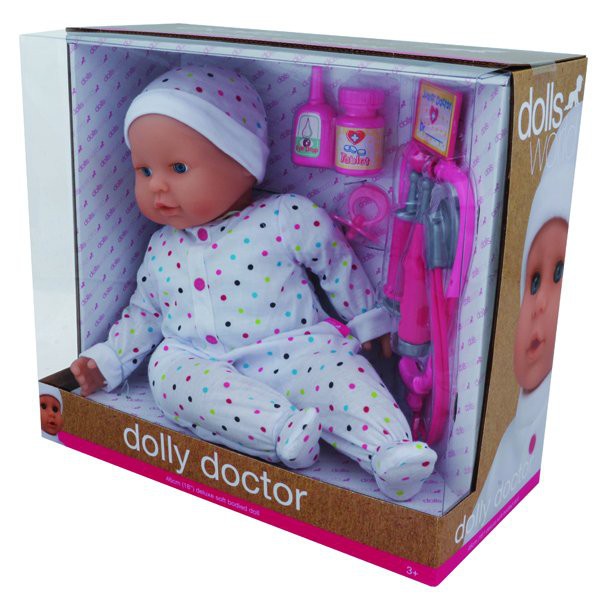 Đồ chơi búp bê DOLLSWORLD - Tập làm bác sĩ