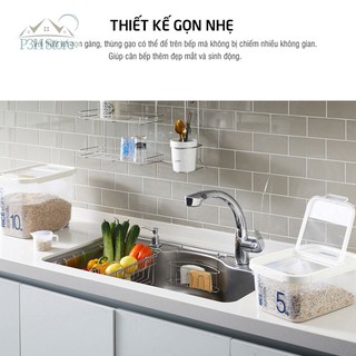 THÙNG GẠO LOCK&LOCK HPL560 5KG