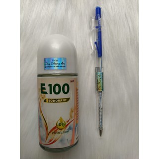 Combo 2 chai lăn khử mùi E100 Deodorant 50ml