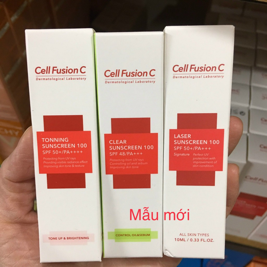 Kem Chống Nắng 💖FREESHIP💖 Kem chống nắng Cell Fusion C Sunscreen 10ml | BigBuy360 - bigbuy360.vn