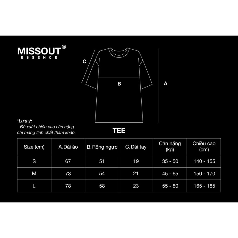 Áo thun Misout (Chỉ có Áo) - Áo Local Brand chính hãng resell bởi &quot;tuanddo.resell&quot;