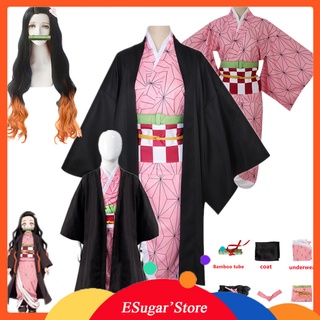 Bộ Trang Phục Kimono Hóa Trang Nhân Vật Kimetsu no Yaiba