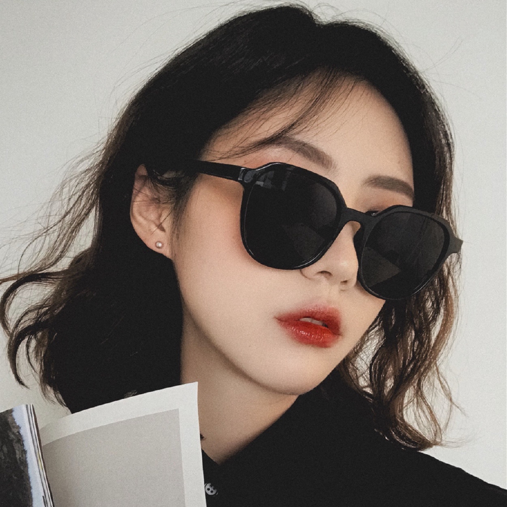 New round face sunglasses female Korean version of the tide web celebrity street shot GM sunglasses
