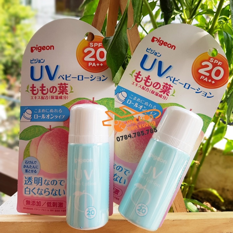 CHỐNG NẮNG PIGEON HƯƠNG ĐÀO SPF20