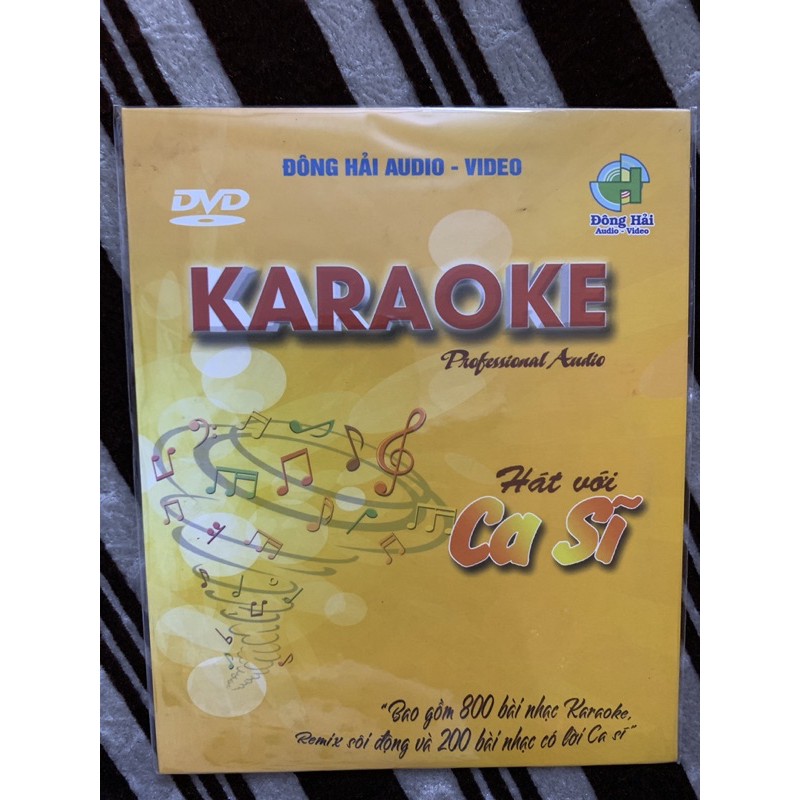 đĩa Karaoke Đông Hải audio - hát với ca sỹ