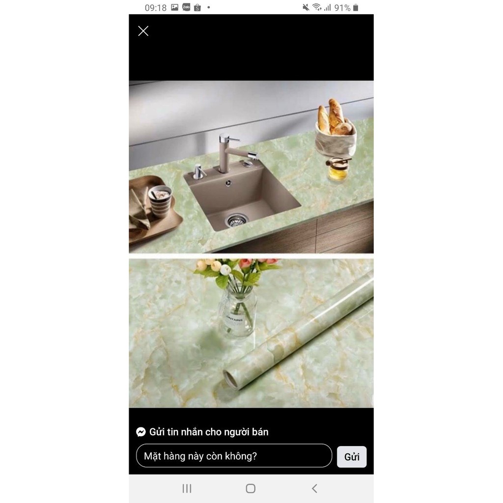 Decal dán bếp VÂN ĐÁ 3M, miếng dán bếp TRÁNG NHÔM chống bắn dầu mỡ,giấy dán nhà t | BigBuy360 - bigbuy360.vn