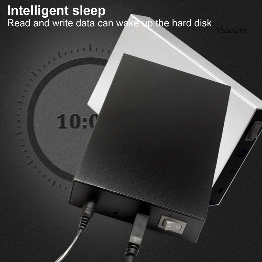 Hộp Đựng Ổ Cứng Ngoài Usb 3.0 5gbps Sata Cho Laptop / Pc | BigBuy360 - bigbuy360.vn