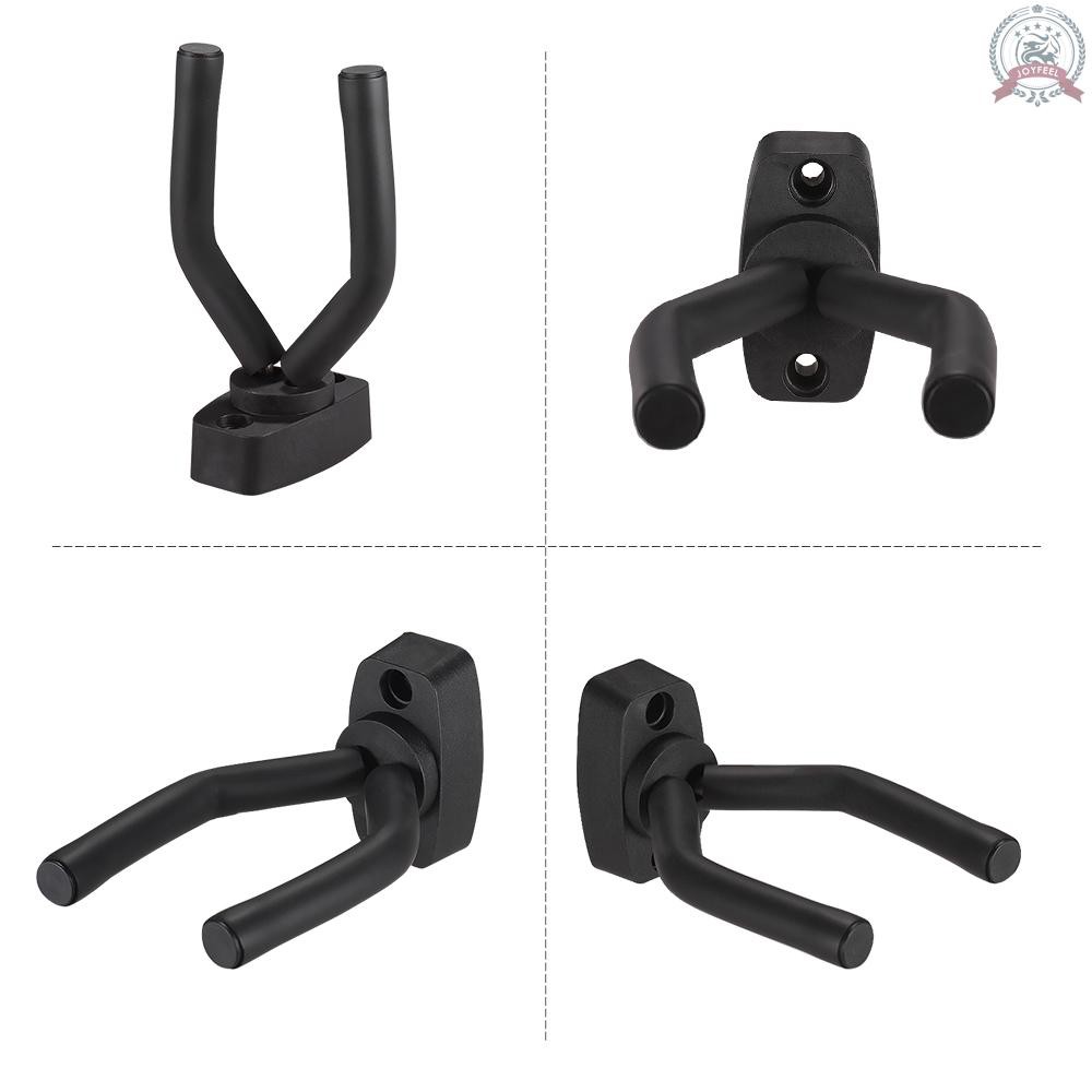 J&F Wall Mount Guitar Hanger Hook Holder Keeper for Electric Acoustic Guitars Bass Ukulele String In