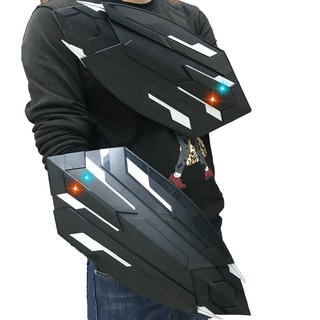 (Có Sẵn) Khiên Captain America Infinity War tỷ lệ 1:1, Có Thể Bung Ra và Xếp lại, Có Đèn Có Nhạc Cực Chất