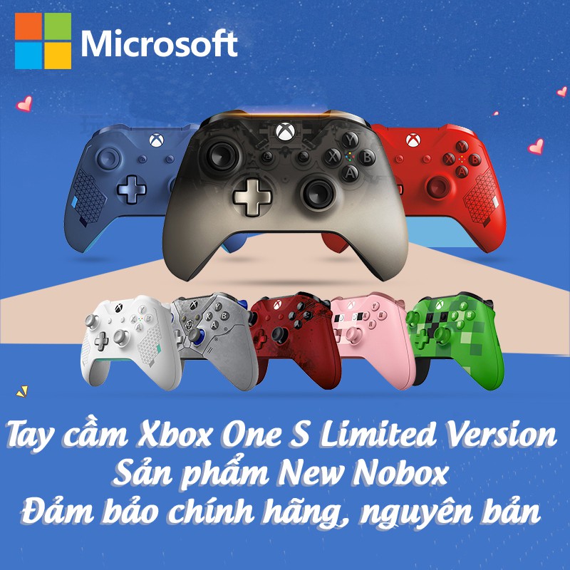 Tay cầm xbox one s Nobox chính hãng nhiều màu, tay cầm chơi game xbox tặng kèm cáp | WebRaoVat - webraovat.net.vn