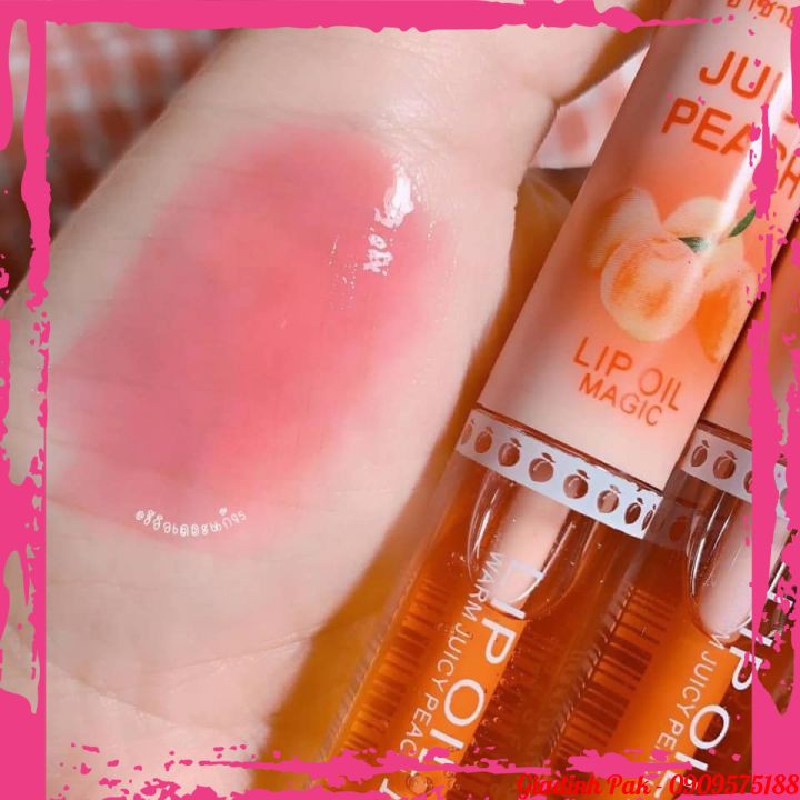 [New] Son Dưỡng Môi Có Màu Tráo Đào Lip Oil Magic Hasaya Girl Môi Căng Mọng | BigBuy360 - bigbuy360.vn