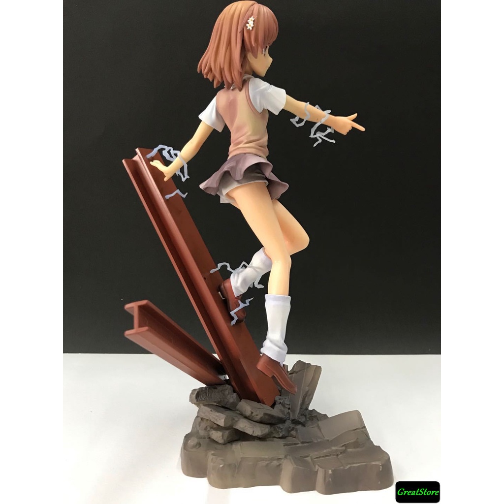 ( Sẵn ) Mô hình Figuer Anime MIKOTO MISAKA Tuyệt chiêu RailGun