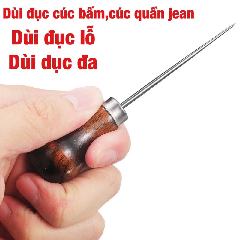 dùi đục lỗ bằng gỗ xịn tiện lợi để sử dụng