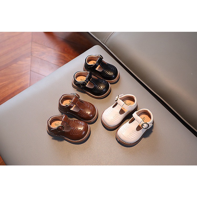 Giày da PU mềm công tử dành cho bé trai phong cách Hàn Quốc, mẫu hot 2022 - Hàng Quảng Châu Loại 1 (2255)