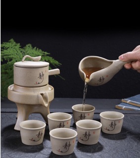 Bộ Ấm Chén Cối Xay