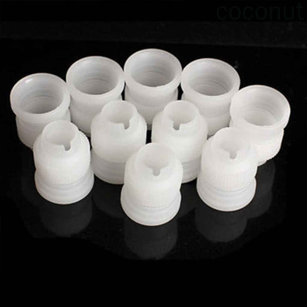 Set 10 Đầu Nối Túi Bắt Bông Kem Trang Trí Bánh Tiện Dụng