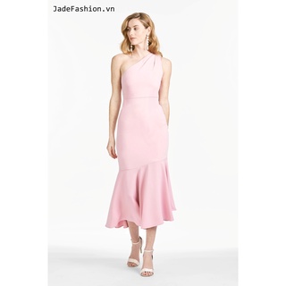 Đầm midi chéo vai dáng xòe sang trọng dự tiệc SachinandBabi jf552 SIZE 10