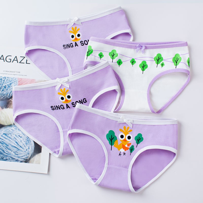 Set 4 Quần Lót Đáng Yêu Cho Bé Gái