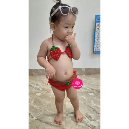Bikini đi biển, áo tắm cho bé 3-20kg