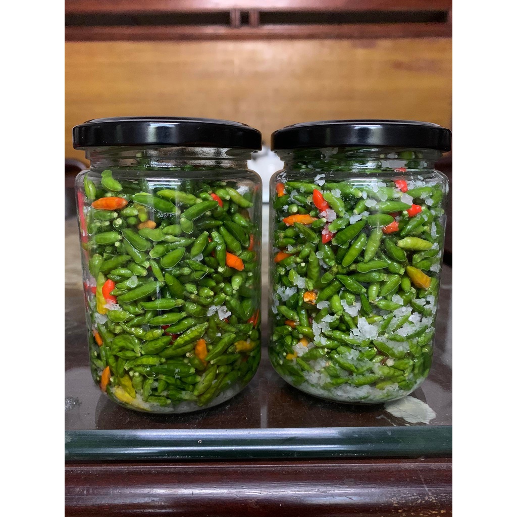 Ớt gió Hà Giang  xóc muối 🌶️cay , giòn, bảo quản quanh năm🌶️ Ớt cứt chuột siêu cay , tiện lợi