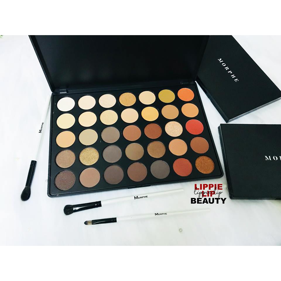 Bảng phấn mắt Morphe 350 - 35 Color Nature Glow Eyeshadow Palette