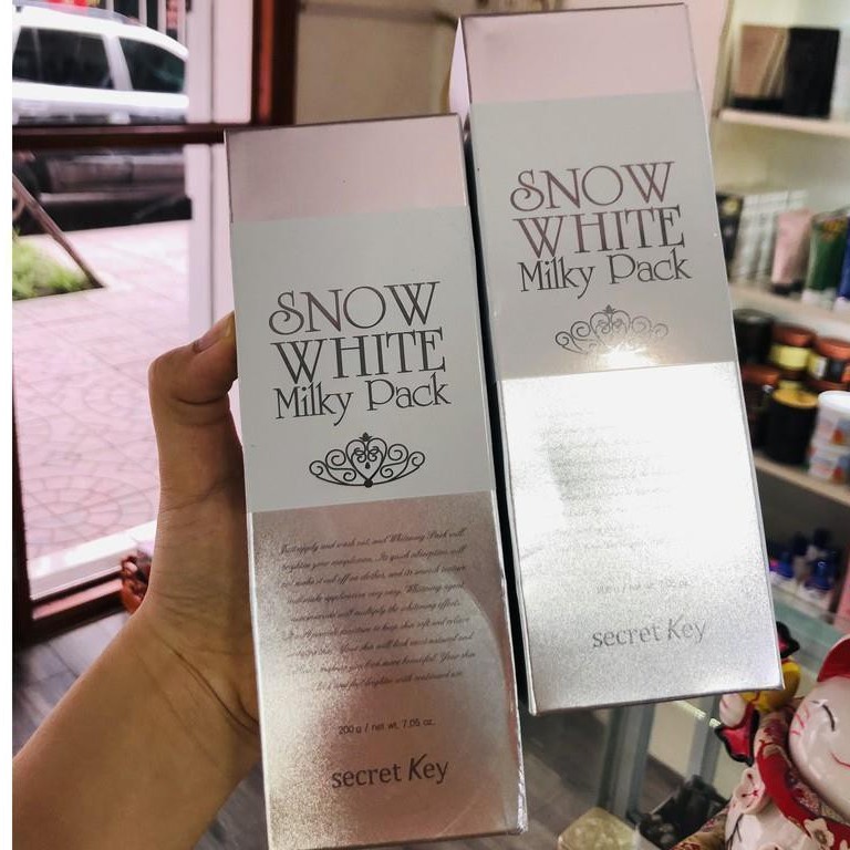 KEM DƯỠNG TRẮNG TOÀN THÂN SECRET KEY SNOW WHITE MILKY PACK