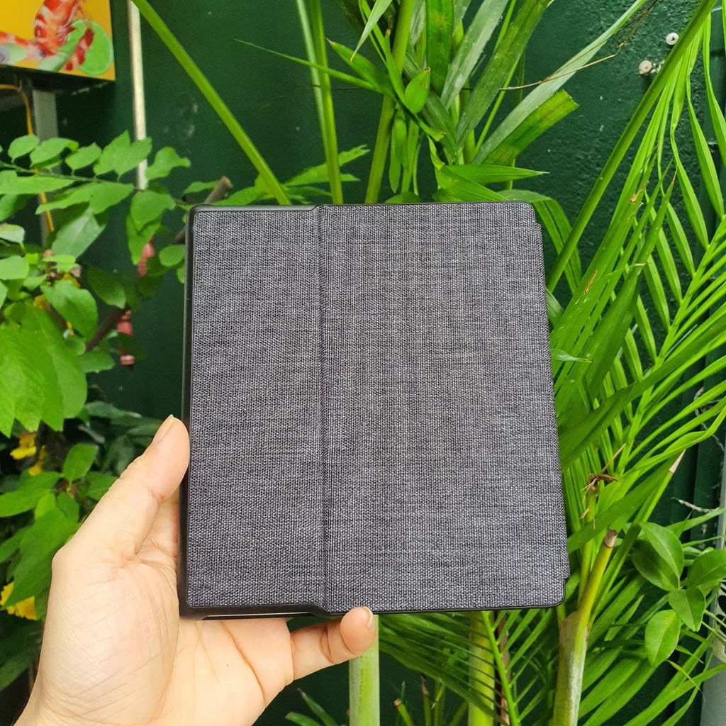 Bao Da Chính Hãng Amazon Dành Cho Máy Đọc Sách Kindle Paperwhite 4 và Kindle Oasis 2/3 Vải Fabric