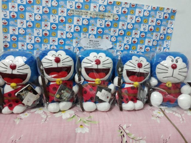 DOREAMON tiền sử, size 30cm, Like new 95%, tem Doreamon chính hãng - 100k💟💟💟