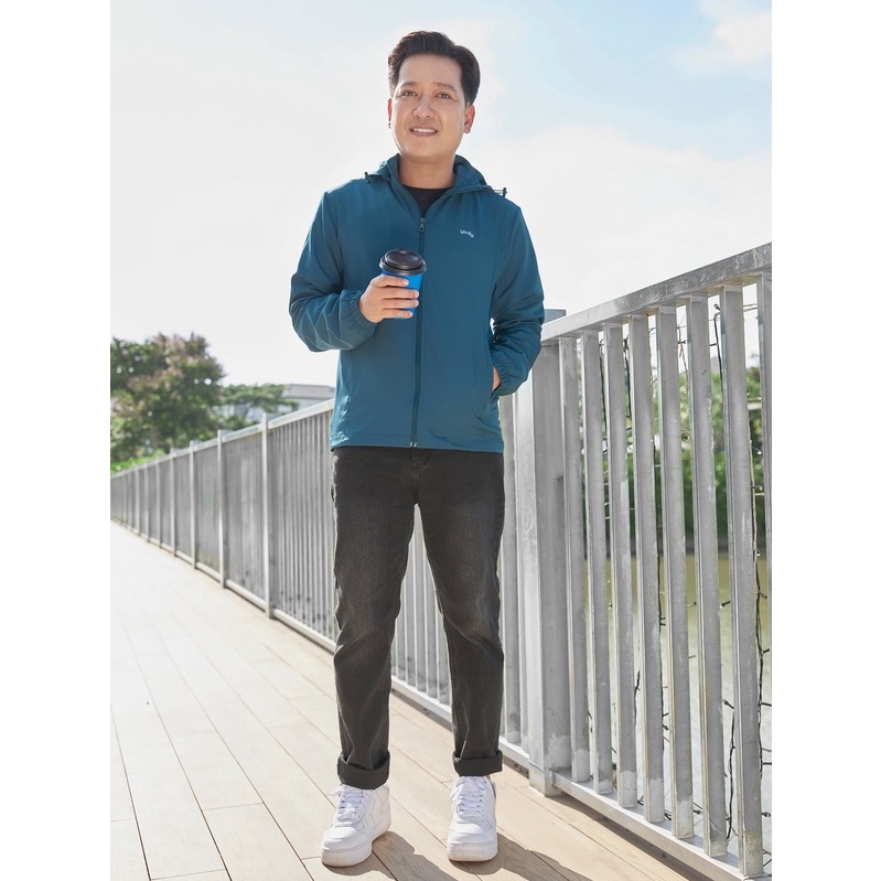 Áo gió thông minh nam trượt nước YODY cao cấp có mũ nhiều màu - AKM5041