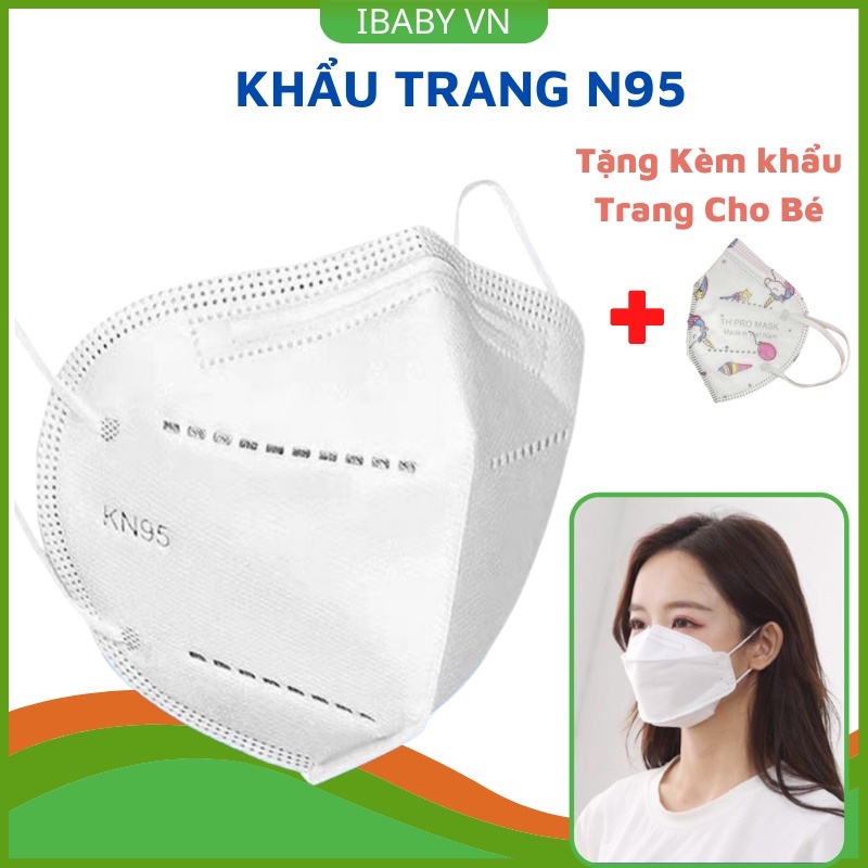 Khẩu Trang Y Tế 5 Lớp TH Pro Mask KN 95 Hộp 20 cái