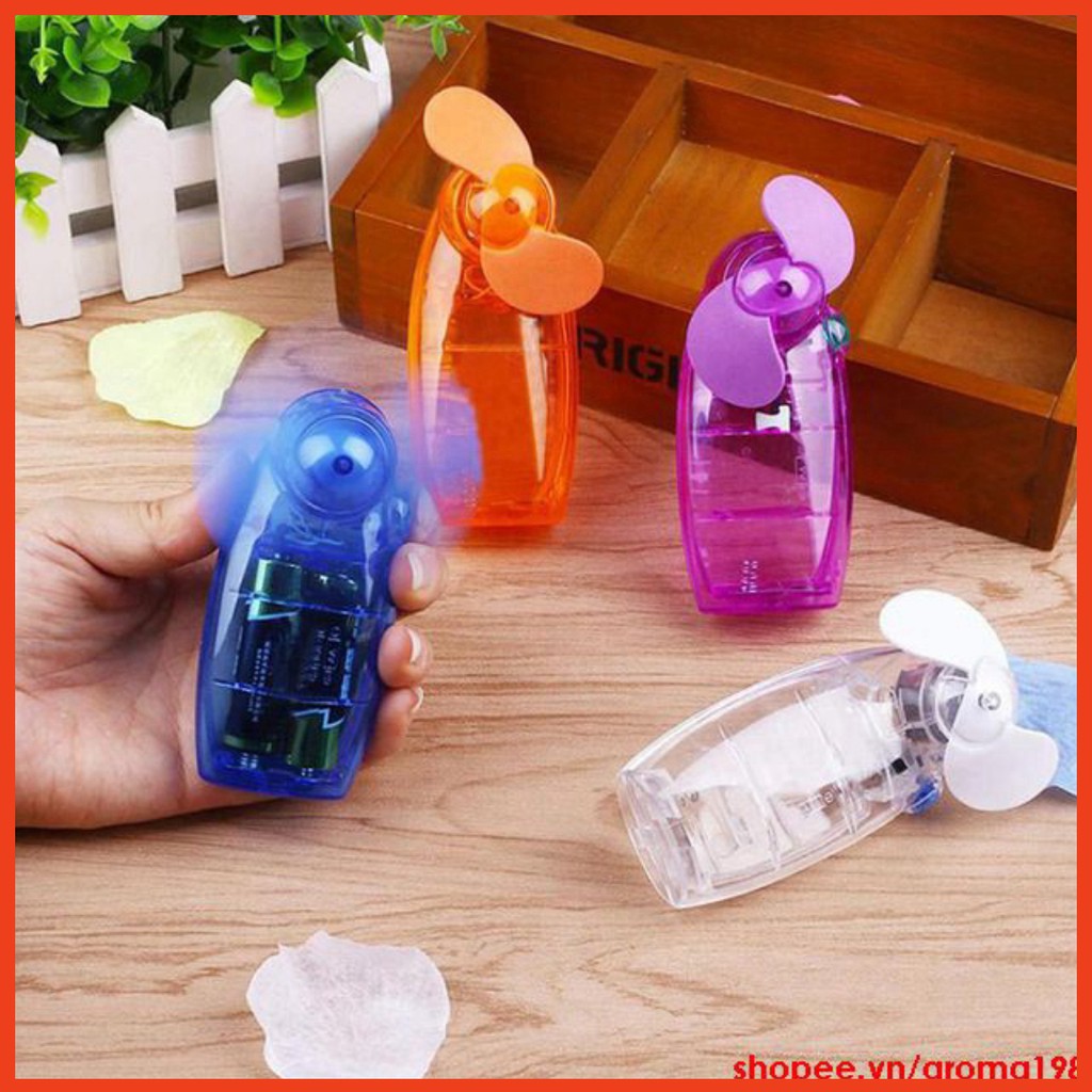 Nick 1 Quạt Mini Làm Mát Cool Air sử dụng Pin AA