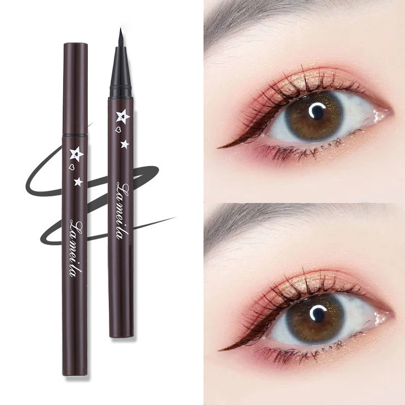 [Hàng mới về] Bút kẻ mắt nước màu đen nhanh khô chống thấm nước chống mồ hôi lâu trôi
