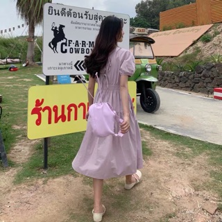 Đầm tím korea