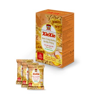 XieXie _ 80g Bánh trứng nướng BƠ ĐẬU PHỘNG sữa tươi GIÒN RỤM thơm ĐẬU PHỘNG béo BƠ&SỮA Baked Egg & Peanut Butter Cookies