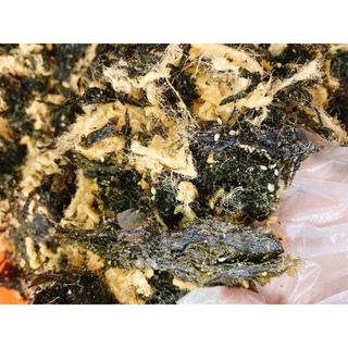 Rong biển chà bông cháy tỏi