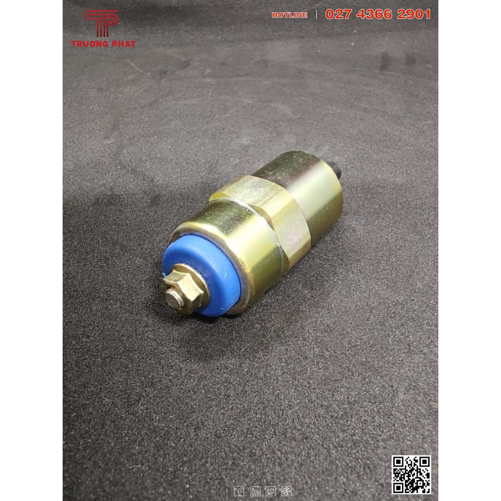 PHỤ TÙNG XE NÂNG - SOLENOID HEO S4S-1 12V - SOLENOID VALVE INJECTION PUMP FOR MITSUBISHI FORKLIFT S4S-1 12V