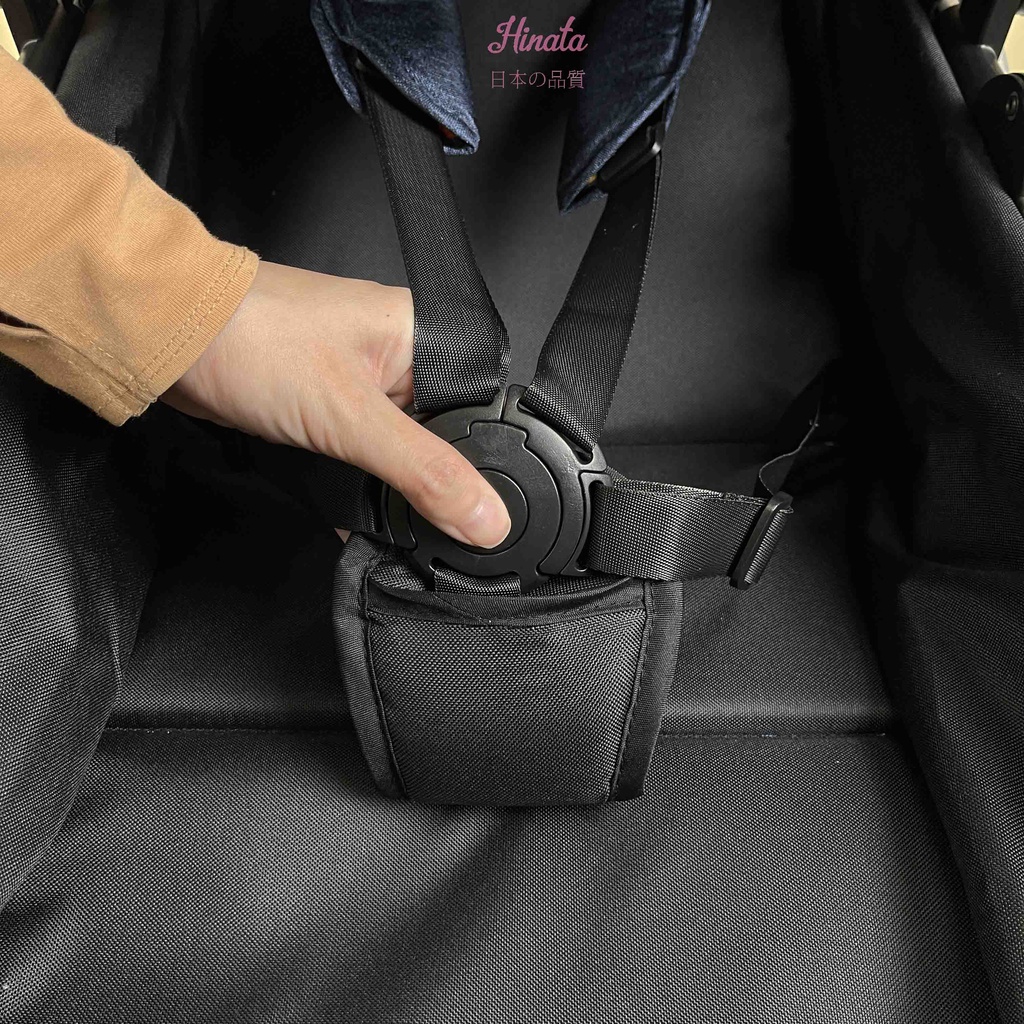 Xe đẩy nôi đi động cao cấp gấp gọn 3 trong 1, đẩy 2 chiều thuận tiện HINATA - XD10