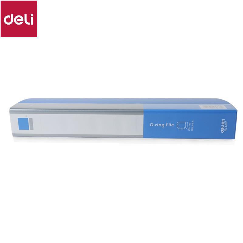 File còng nhẫn A4 Deli, 2 càng, Xanh dương - 1 chiếc - 5387 [Deli]